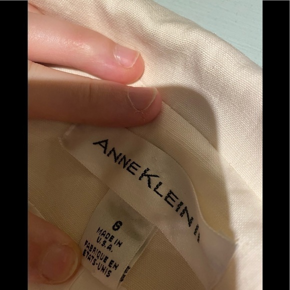 𝅺vintage Anne Klein linen dress - Picture 4 of 6
